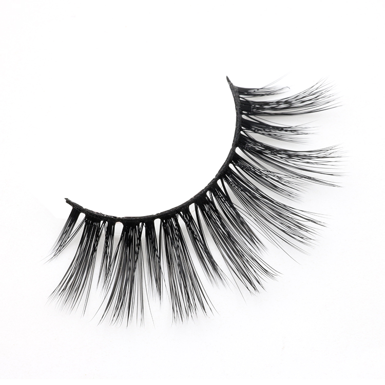 Custom false eyelash packaging box for glamorous 3d faux mink lashes